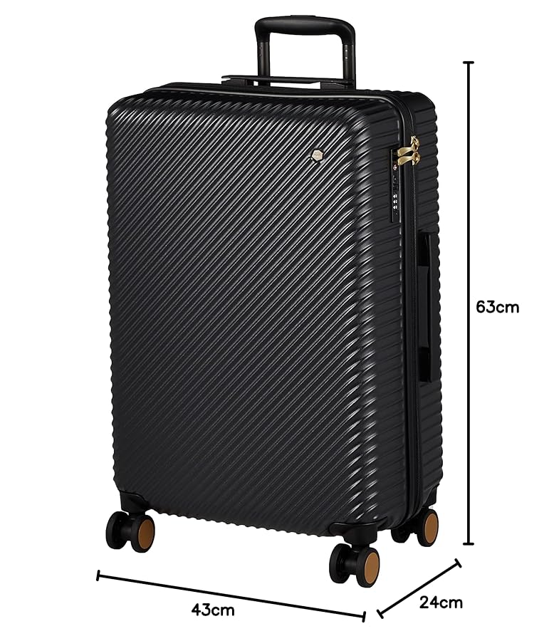 ACE HANT ハント　スーツケース　47L ブラック ace. ハント スーツケース アワーズ ハントアワーズ エース ACE